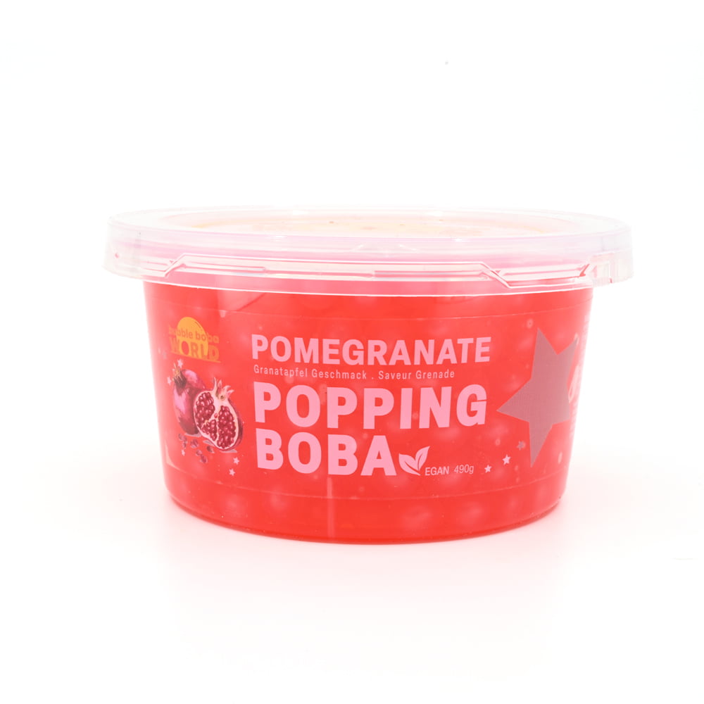 Pomegranate Popping Boba 490g
