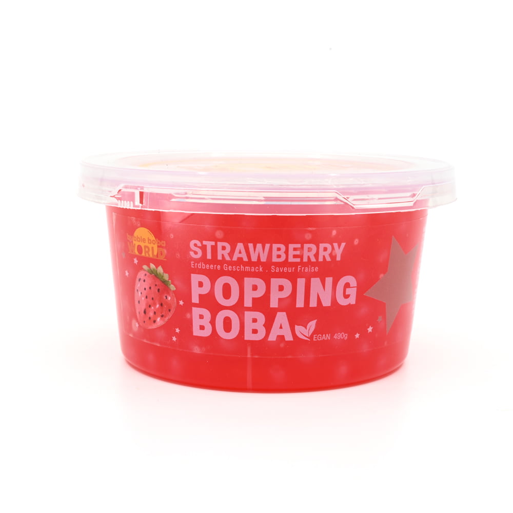 Strawberry Popping Boba 490g