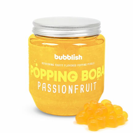 PASSION FRUIT POPPING BOBA